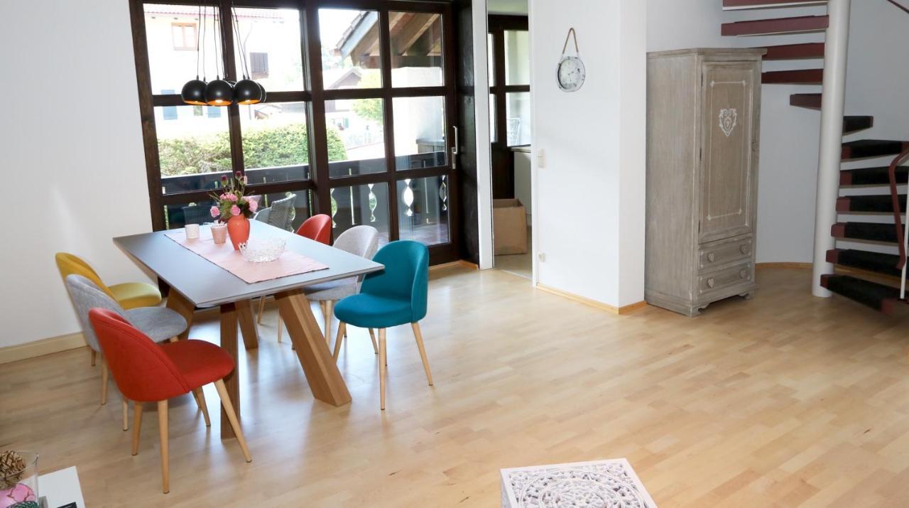 Ferienwohnung Frischluft ガルミッシュ・パルテンキルヒェン エクステリア 写真
